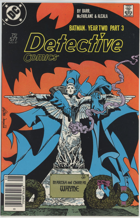 Detective Comics #577 (1937) - 9.0 VF/NM *Batman Year 2* McFarlane Newsstand