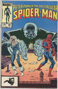 Spectacular Spider-Man #98 (1976) - 8.0 VF *1st App The Spot*