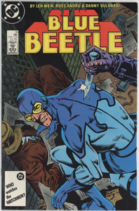 Blue Beetle #16 (1986) - 8.0 VF *Anywhere I Hang My Head*