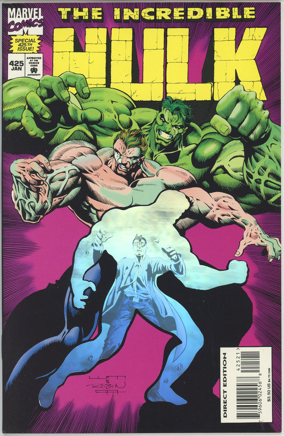 Incredible Hulk #425 (1962) - 9.2 NM- *Hologram Cover*