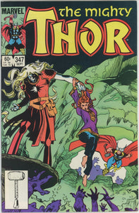 Thor #347 (1962) - 8.0 VF *Ragnarok and Roll/Into the Realm of Faerie*