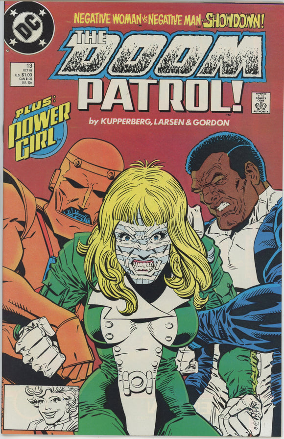 Doom Patrol #13 (1987) - 9.0 VF/NM *Power and Chaos*