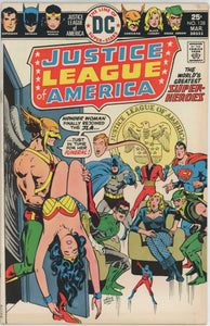 Justice League #128 (1960) - 7.5 VF- *Death-Visions of the Justice League*