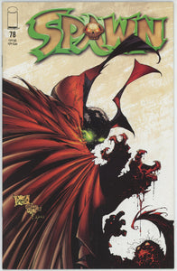 Spawn #78 (1992) - 7.5 VF- *Bloodstains*