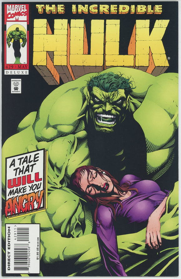 Incredible Hulk #429 (1962) - 9.4 NM *A Little Death*