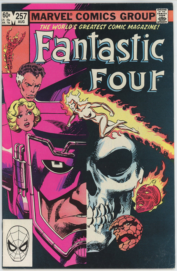 Fantastic Four #257 (1962) - 7.0 FN/VF *Return of Jean Grey*