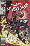 Web of Spider Man #41 (1985) - 7.5 VF- *That Old-Time Religion*