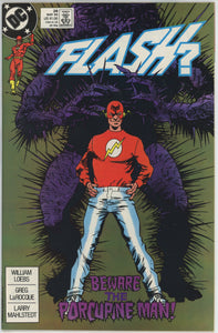 Flash #26 (1987) - 9.4 NM *The Porcupine Man*