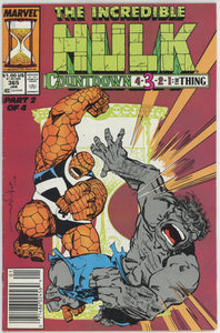 Incredible Hulk #365 (1962) - 5.5 FN- *Hulk Vs Thing/Simonson*