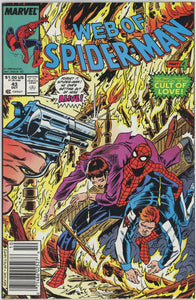 Web of Spider Man #43 (1985) - 8.0 VF *Nobody Expects the Spanish Inquisition*