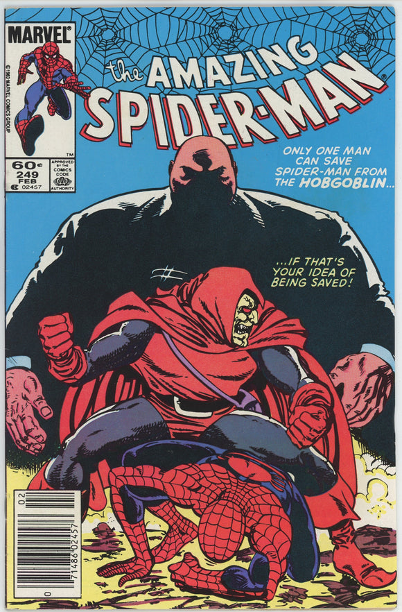 Amazing Spider Man #249 (1963) - 6.5 FN+ *Hobgoblin/Kingpin* Newsstand