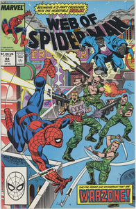 Web of Spider Man #44 (1985) - 8.0 VF *Reunion*
