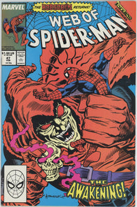 Web of Spider Man #47 (1985) - 8.0 VF *1st Cameo Demogoblin*