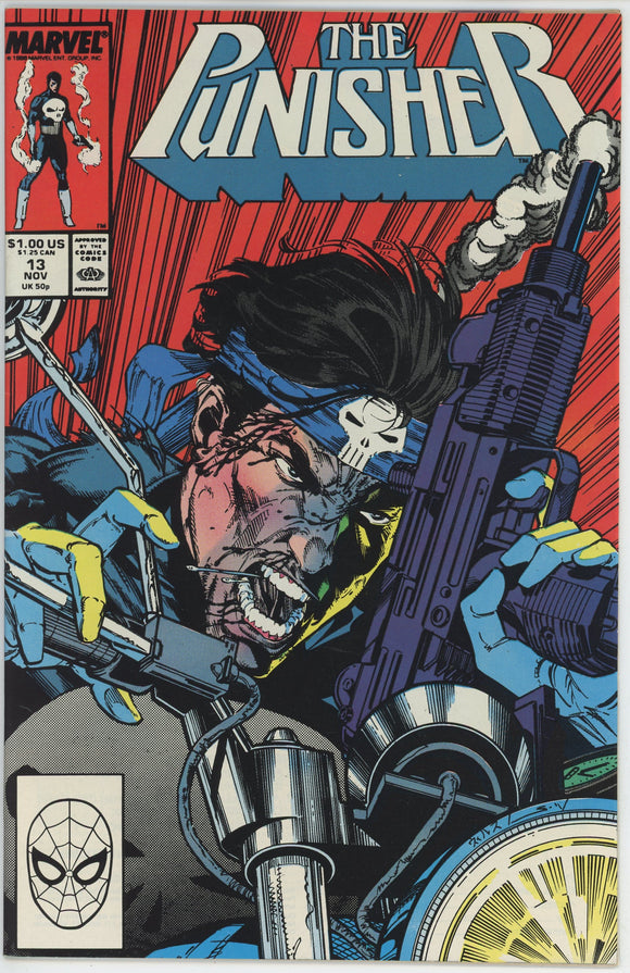 Punisher #13 (1987) - 9.0 VF/NM *Sacrifice Play*