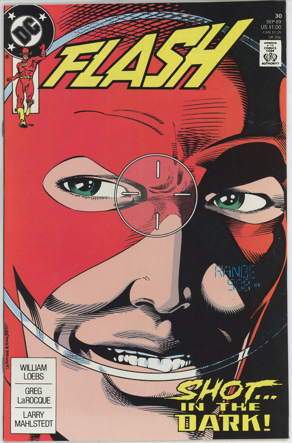 Flash #30 (1987) - 9.2 NM- *Dancing in the Dark*