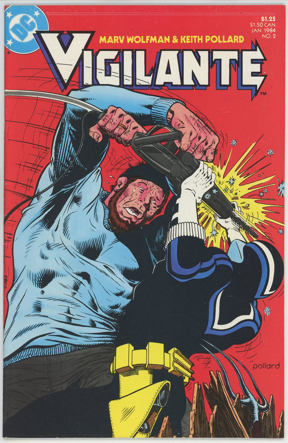 Vigilante #2 (1983) - 7.5 VF- *Guilt*