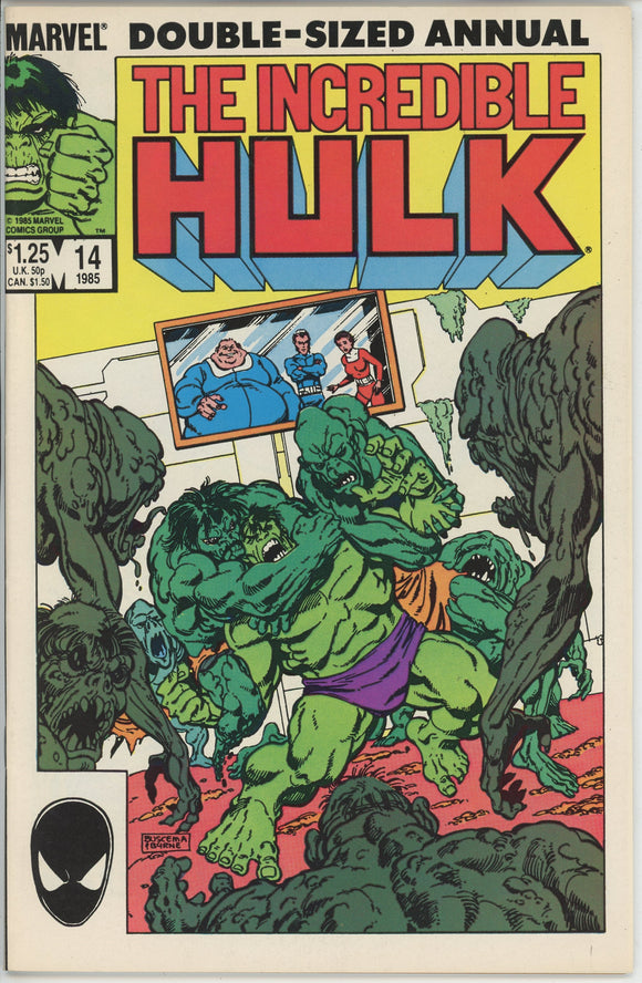 Incredible Hulk Annual #14 (1962) - 7.5 VF- *Weakness of the Flesh*