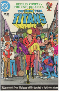 New Teen Titans #3 (1983) - 8.0 VF *Keebler Drug Awareness*