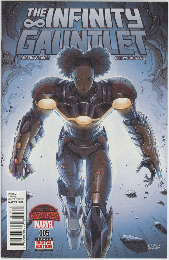 Infinity Gauntlet #5 (2015) - 9.4 NM *Dustin Weaver/Thanos*