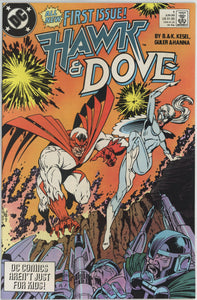 Hawk and Dove #1 (1989) - 9.0 VF/NM *Gauntlet*