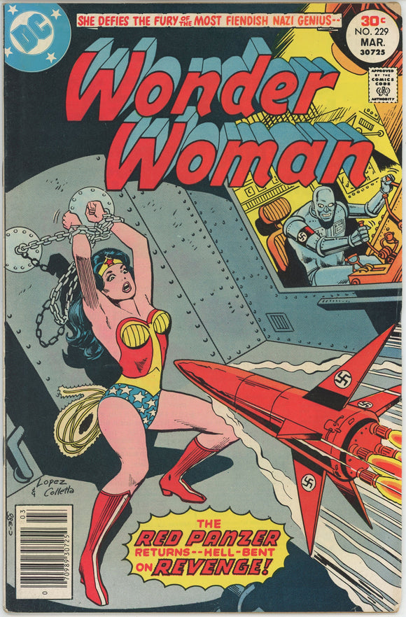 Wonder Woman #229 (1942) - 4.5 VG+ *Wonder Woman Vs Nazis*