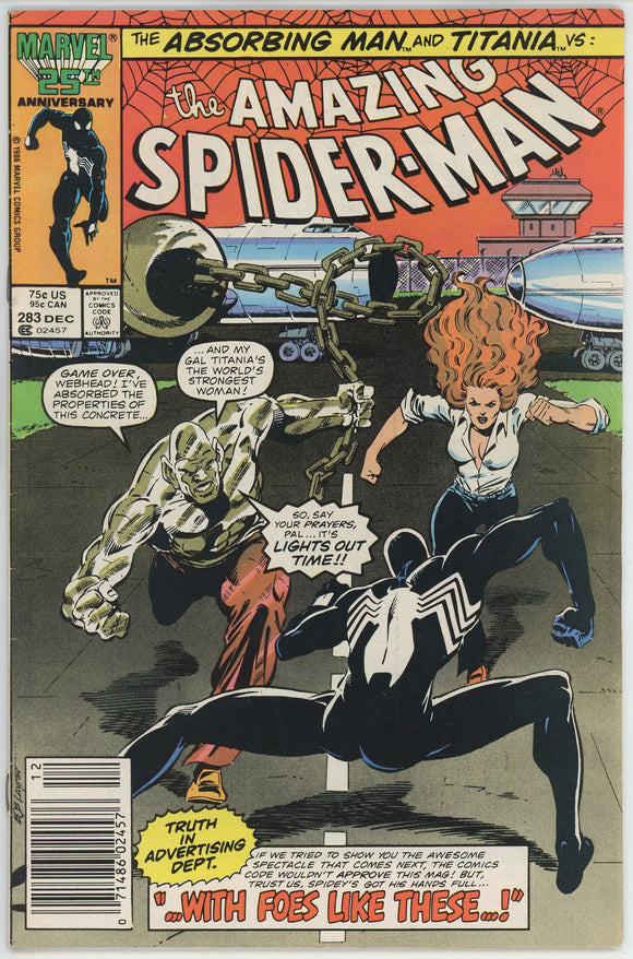 Amazing Spider Man #283 (1963) - 5.5 FN- *1st Appearance Mongoose*