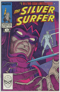 Silver Surfer #1 (1988) - 9.2 NM- *Stan Lee & Moebius* Great Cover