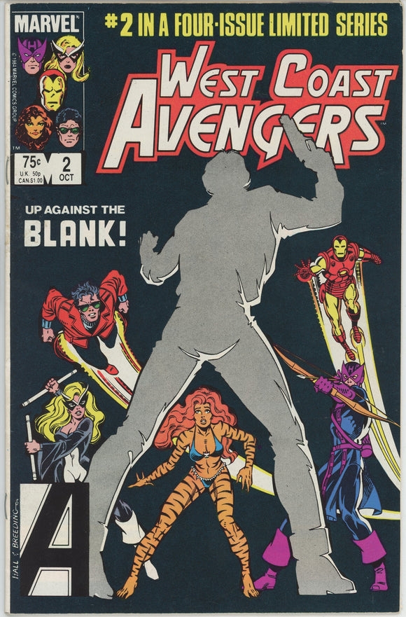 West Coast Avengers #2 (1984) - 6.0 FN *Blanking Out* Limited Series