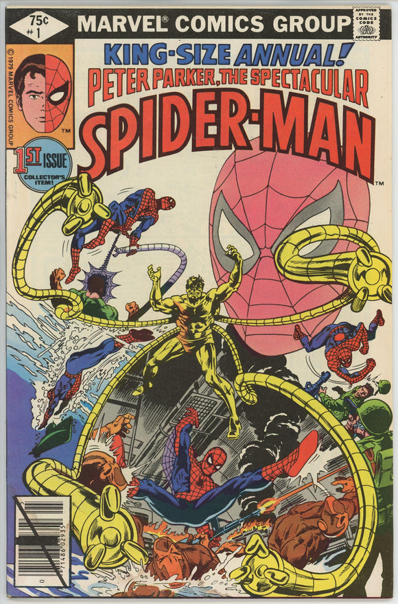 Spectacular Spider-Man Annual #1 (1976) - 4.5 VG+ *Men Shall Call Him Octopus*