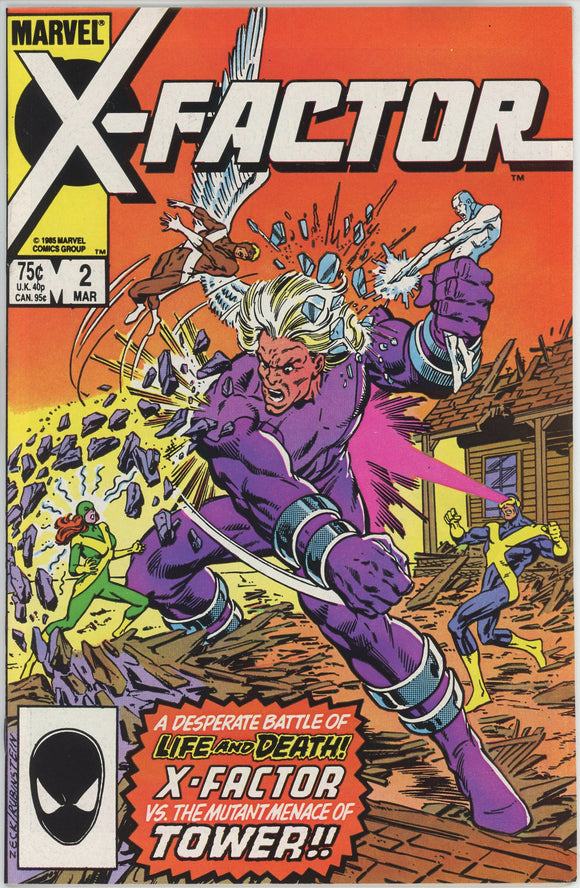 X-Factor #2 (1986) - 8.5 VF+ *1st Appearance Tower*