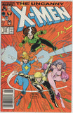 Uncanny X-Men #218 (1963) - 5.5 FN- *Art Adams Cover* Newsstand