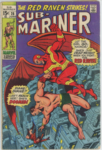 Sub-Mariner #26 (1968) - 3.5 VG- *Kill Cried the Raven*