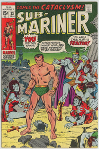 Sub-Mariner #33 (1968) - 7.0 FN/VF *1st Bronze Age Appearance Namora*