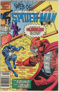 Web of Spider Man #19 (1985) - 5.0 VG/FN *1st App Solo & Humbug*