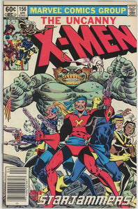 Uncanny X-Men #156 (1963) - 7.0 FN/VF *Pursuit/Starjammers*