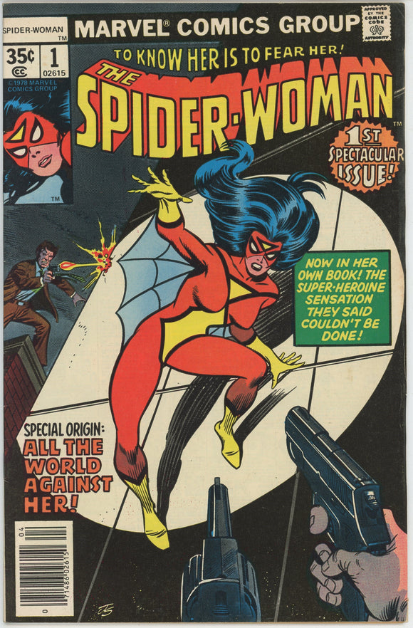 Spider Woman #1 (1978) - 6.5 FN+ *Classic Joe Sinnott Cover* Newsstand