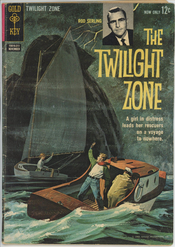 Twilight Zone #1 (1962) - 3.5 VG- *Gold Key Series Begins* Voyage to Nowhere