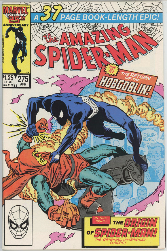 Amazing Spider Man #275 (1963) - 9.2 NM- *Spiderman Origin/Hobgoblin*