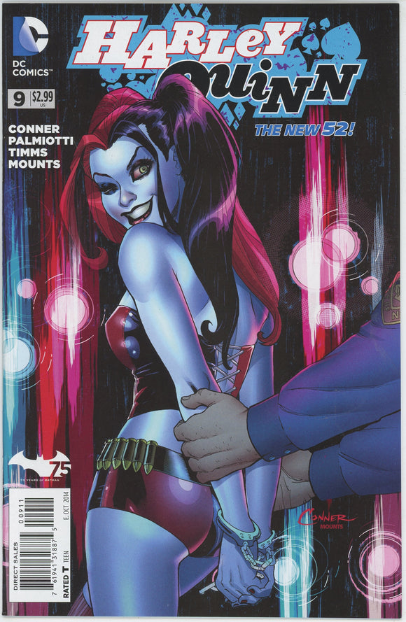 Harley Quinn #9 (2014) - 9.2 NM- *Great Conner Cover*