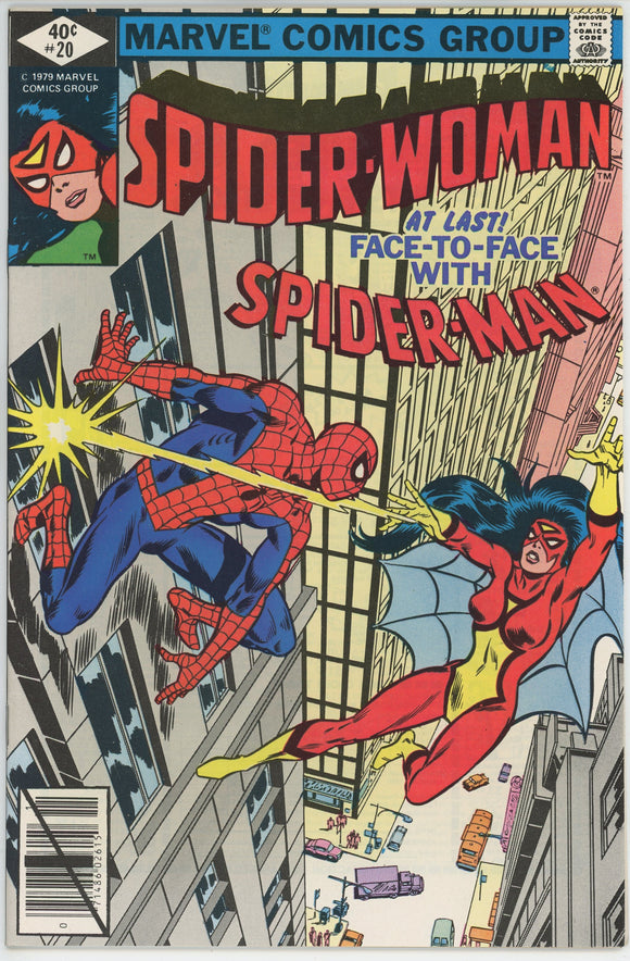 Spider Woman #20 (1978) - 9.2 NM- *1st Meeting Spider-Man & Spider-Woman*