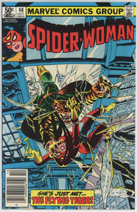 Spider Woman #40 (1978) - 8.0 VF *Flying Tiger Kills* Newsstand