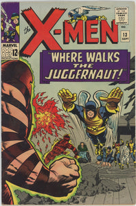 Uncanny X-Men #13 (1963) - 5.5 FN- *Classic Juggernaut Cover*