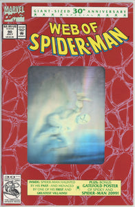 Web of Spider Man #90 (1985) - 9.4 NM *1st Print Hologram*