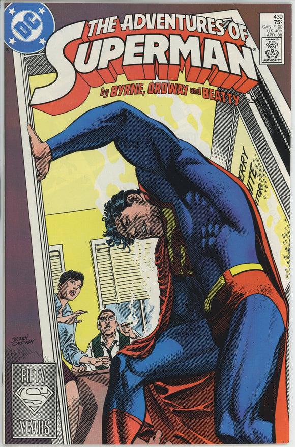 Adventures of Superman #439 (1987) - 9.2 NM- *Tin Soldiers*