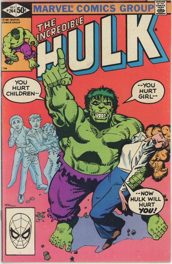 Incredible Hulk #264 (1962) - 6.0 FN *He Flies By Night*