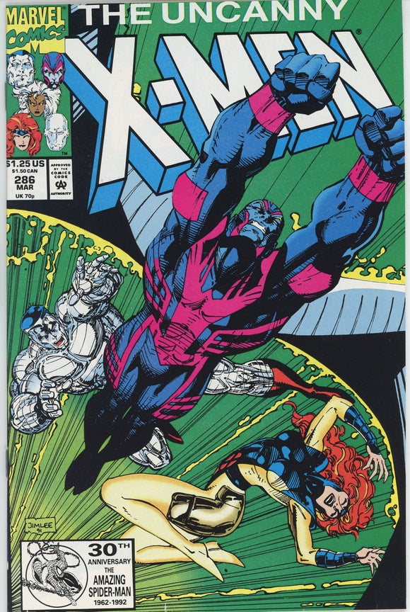 Uncanny X-Men #286 (1963) - 9.2 NM- *Close Call*