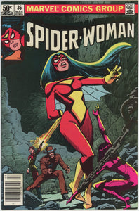 Spider Woman #36 (1978) - 9.0 VF/NM *The Wanderer* Newsstand