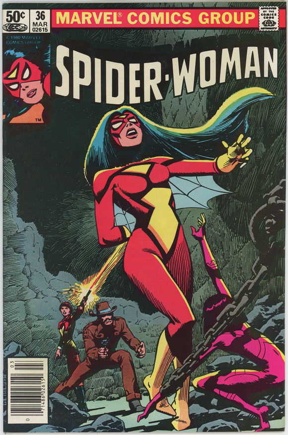 Spider Woman #36 (1978) - 9.0 VF/NM *The Wanderer* Newsstand