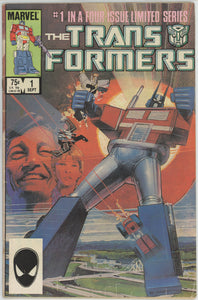 Transformers #1 (1984) - 4.0 VG *1st App Transformers* 3rd Print