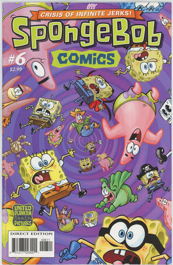 SpongeBob Comics #6 (2011) - 7.0 FN/VF *Crisis of Infinite Jerks*